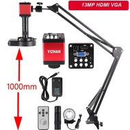 YIZHAN HDMI VGA 1080P Digital Microscope48MP USB Electronic Microscopio For Mobile Phone PCB Repair