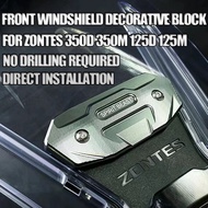Motorcycle Front Windshield Trim Panel High Windshield Block 350M Windshield Trim Panel Pad For ZONT
