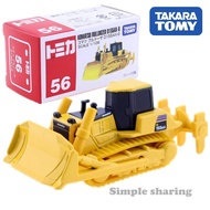 Takara Tomy Tomica No. 56 Jentolak Komatsu D155AX-6 Skala 1/109 Kenderaan Pembinaan Diecast Metal Mo