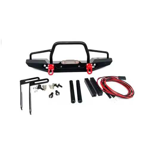 Metal Front/Rear Anti-Collision Bumper for 1:10 RC Crawler Car TRXS TRX-4 Axial SCX10 SCX10-II 90046