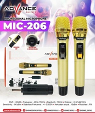 Advance Microphone Double Wireless MIC-206