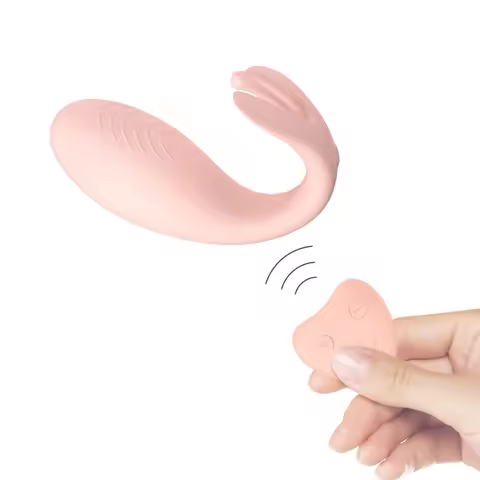 Wowyes Fish Shape 10 Frequency Clitoral Stimulation Massager Vaginal Vibrator App Remote Control Vib