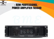 ORIGINAL POWER AMPLIFIER FA5500 / FA 5500 RDW PROFESSIONAL