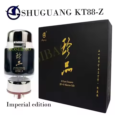 New Shuguang KT88-Z KT88Z Vacuum Tubes Upgradat 6550 6P3P EL34 6L6 6CA7 KT88 Electronic Tube For HIF
