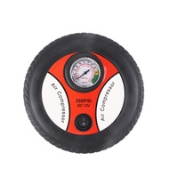 เครื่องปั้มลมยางรถยนต์แบบไฟฟ้า Car Air Compressor DC 12V พกพาสะดวก