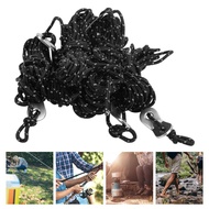 Generic Reflective Tent Ropes Set of 6 Lightweight Outdoor Camping 4M Adjustable with Aluminum Alloy