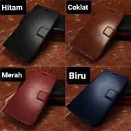CASE VIVO Y53 (1606) LEATHER CASE SARUNG HP DOMPET KULIT FLIP COVER KESING HEADPHONE