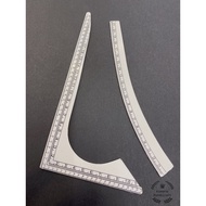 Pembaris Skala/Pembaris Asal Jahit/Pembaris Jahit/Pembaris Lukis Pola Jahit/Tailoring Ruler/Tailorin