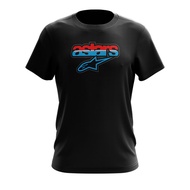 A21 BAJU MOTOR RIDE ALPAN RAINBOW DESIGN RACING SUPERBIKE RARE KAIN COTTON