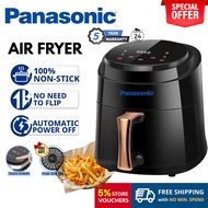 【Panasonic】 🇲🇾 Air Fryer 8L/10L Electric Household Non-Stick Oil Free Kitchen cooker Baking Automati