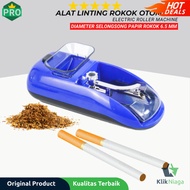 Alat Linting Rokok Otomatis Elektrik Mesin Roll 6.5mm x 70mm Size Mild
