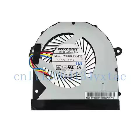 CPU Cooling Fan for Intel NUC 11 Pro NUC11TNH NUC11TNK 12 NUC12WSH NUC12WSK 13 NUC13ANH NUC13ANK RVK
