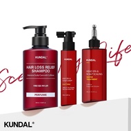 [KUNDAL] [Bundle of 3] Scalp Care Solution SET Caffeine Shampoo + Scalp Tonic + Caffeine Water Treat