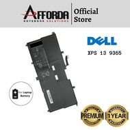 DEll XPS13 9365 Notebook Laptop Battery
