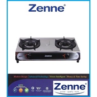 Zenne-Table Top Double Burner Gas Stove  with Safety Device (KGT501B-S) | Dapur Gas |