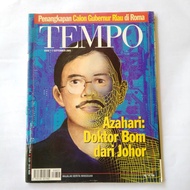 Majalah TEMPO No.27 Sep 2003 Cover AZAHARI DOKTOR BOM DARI JOHOR