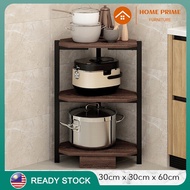 HOME PRIME D4979 Rak Penjimatan Ruang Dapur Rak Dapur Rak Dapur Rak Sudut Dapur Penyusun Dapur