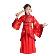 Children Children's Ancient Costume Tang Costume Girls' Ancient Costume Fairy Clothing Performance C