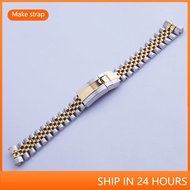 For Rolex GMT Master II Silver Gold sub Stainless Steel Replacement WatchBand Strap Bracelet Jubilee