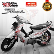 Decal Smash 110 Lama Full Body Stiker Smash 110 Lama Full Body Stiker Motor Smash 110 Variasi Full B