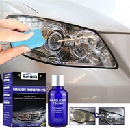 5x/Set Car Headlight Restoration Fluid Repair Kit Light Polish Cleaner Fast