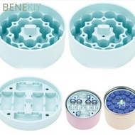 BENEKIY 2/3Pcs Vial Storage Inserts, 3ml Vial Size Leak Free Food Jar Inserts, Easy to Clean and Reu