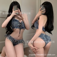 Domera Bar Lead Dance Costume - Cowgirl Bikini Lingerie