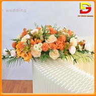 Giỏ Hoa Lụa Lẵng Hoa Để Bàn Dài 60-80cm Nhiều Kích Thước Trang Trí Để Bàn Sang Trọng DG-221