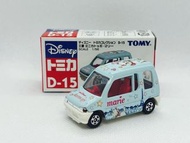 TOMY Tomica 藍字 Disney 迪士尼 D-15 Marie R 富貴猫 三菱 Mitsubishi Minica Toppo (No. 71) BLUE 日版 HH
