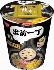 日清食品 - 黑蒜油豬骨湯味即食麵 (杯麵)