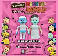 全新（散放）headlock 盲盒 HEADLOCK STUDIO X HOW2WORK MONSTER WORLD SERIES 3 第3代 headlockstudio 盲盒