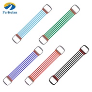 Perfeclan 30-150lbs Chest Expander Fitness Trainer 5 Tubes Adjustable Resistance Band for
