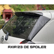 [ Perodua New Axia ] - All New Axia 2023 OEM Spoiler by Nous Garage