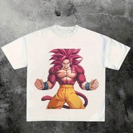 220g Heavyweight Pure Cotton, Super Saiyan God Goku Power - Display T - Shirt