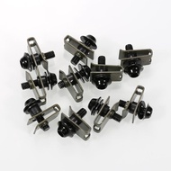 Motorcycle Scooter Aluminium Fairing Bolts Fastener Clips Screw Spring Nuts Metal Nuts Bolts