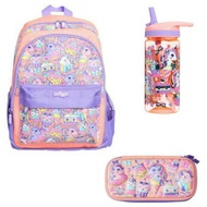 Smiggle Hooray junior backpack unicorn and drink bottle/Kindergarten School Bag/drink bottle
