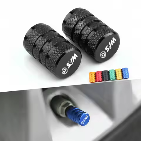 Moto Wheel Tire Valve Stem Cap Cover For SYM JOYRIDE S 125i 200i 300i RV250 EVO250I DRG158 JET-X 125