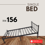 (PERABOT ANN) SINGLE BED / METAL SINGLE BED / KATIL BUJANG / KATIL BESI / BESI TEBAL / KATIL BESI BU