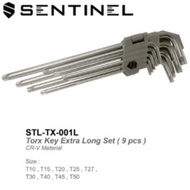 L Key 9 Pcs Set Torx Key Star End Set STL-TX-001L SENTINEL