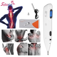 Salorie Electronic Acupuncture Pen Point Detector 9 Levels Adjuatable Pulse Meridian Energy Pen