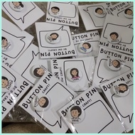 BULK ORDER CUSTOMIZED MINI BUTTON PIN ( GIVEAWAYS / SOUVENIR / GIFT IDEAS )