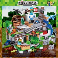 [SG] Minecraft Building Blocks Organ  Cave Village Minecraft Toys Blocks Toy For Kids