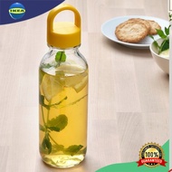 Drinking Bottle jar set Clear Drinking Water Bottle with Beautiful Lid Size 500ml_Yellow FORMS Water