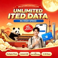 China Mainland eSIM Auto VPN Unlimited Data 3-30 Days Daily Travel eSIM （20G Unlimited）