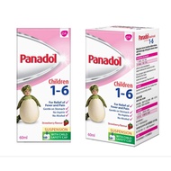 Panadol Paracetamol for Children age 1-6 yrs old, 60ml suspension