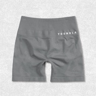 Youngla Fitness Pants Womens Fashion Running Training Yoga Shorts Quality Shorts 【MAR】