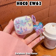 【Fast Shipment】For HOCO EW63 Case Earphone Case Cartoon Innovation Series Soft Silicone Casing
