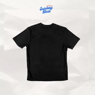 HITAM KATUN Basic Tshirt Kids - Black l CHILDREN'S Black PLAIN T-SHIRTS, AFFORDABLE ADEM COTTON MATE