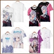 YB3 Wandering Witch Elaina Anime Harajuku T-Shirt | Unisex Cosplay Plus Size