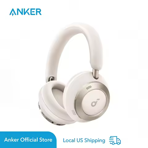 Soundcore Space One Pro by Anker - Adaptive ANC Headphones Driven by 6 Mics - Super Foldable Design 